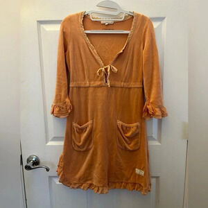 Odd Molly Women's velour dress Size 0